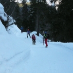 01 départ dans le vallon des Avals