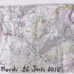 Trace IGN Randonnée Le Mont de la Cocher & Tré Molard - Jarsy